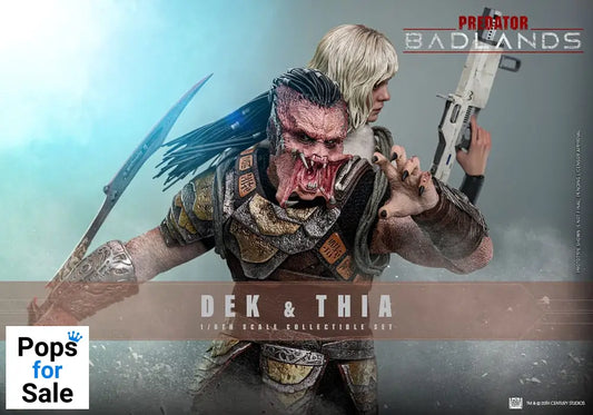 Predator: Badlands Movie Masterpiece Action Figure 1/6 Dek & Thia 30 cm
