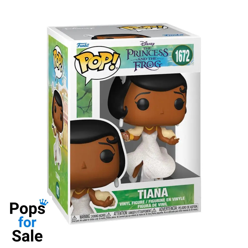 Princess and the Frog POP! Disney Vinyl Figure Tiana w/Glitter 9 cm