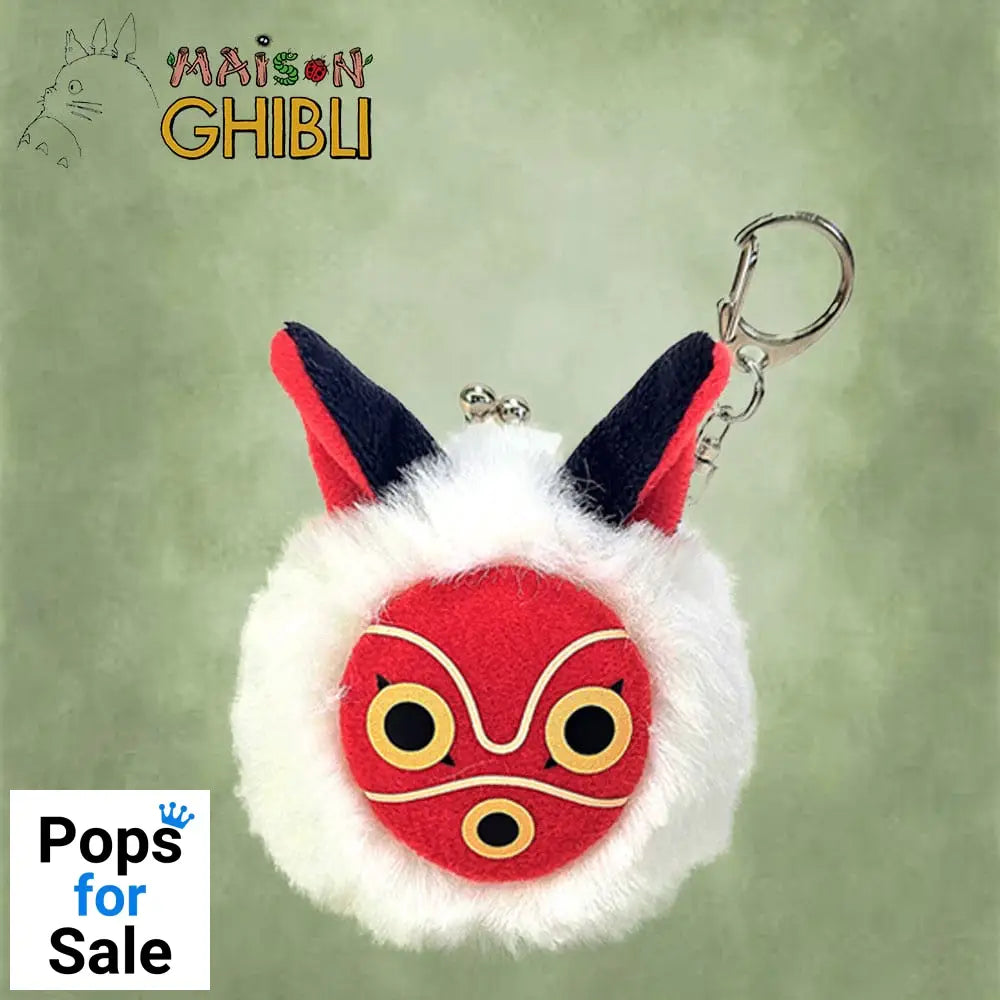 Princess Mononoke Funwari Mini Plush Coin Purse San´s Mask Wallets
