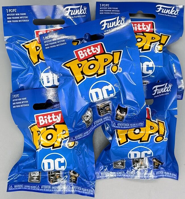 DC Funko Bitty POP! Vinyl Figure Mystery Bag - New