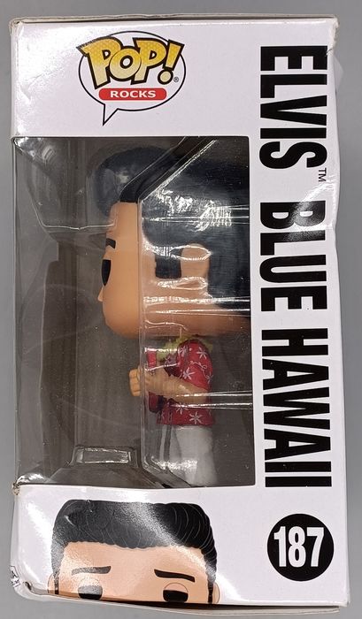 187 Elvis (Blue Hawaii) - Funko POP - Box Damaged