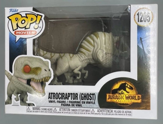 1205 Atrociraptor (Ghost) - Jurassic World Dominion Funko POP