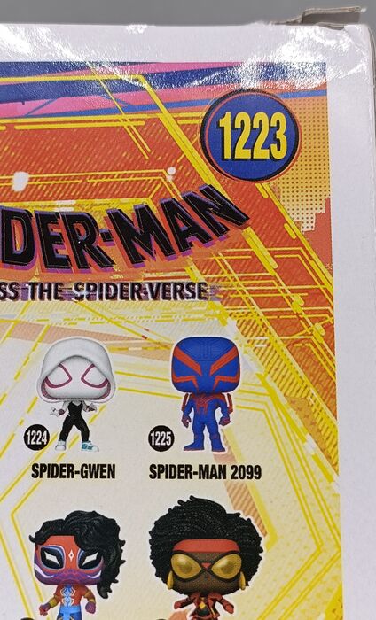 #1223 Spider-Man - Marvel Across the Spider-verse Box Damaged Funko POP