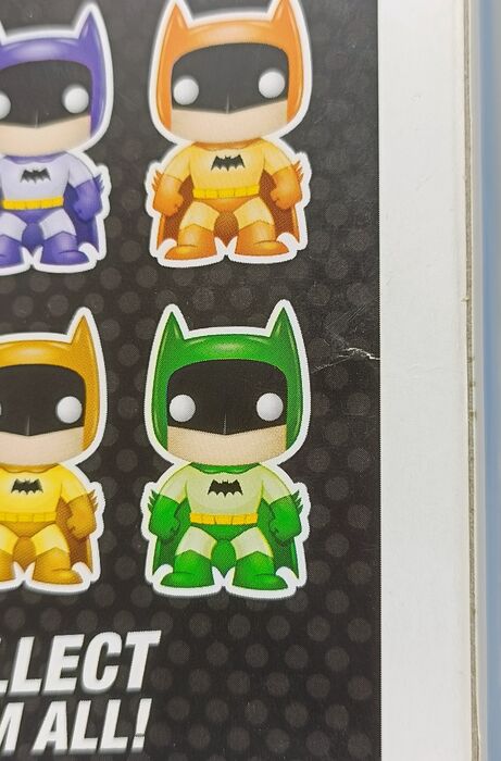 #01 Batman (Rainbow- Blue) - DC Super Heroes - Box Damaged Funko POP