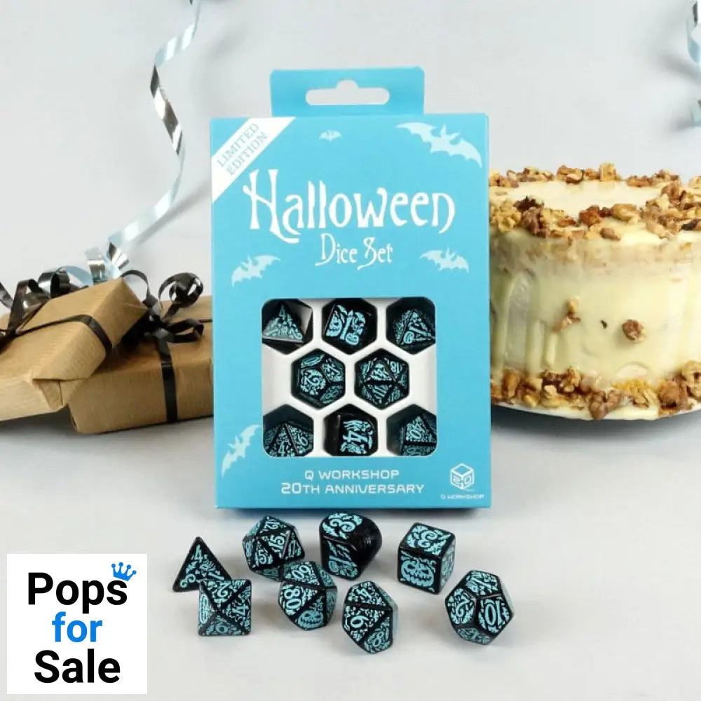 Q Workshop 20 years: Halloween Dice Set (7)