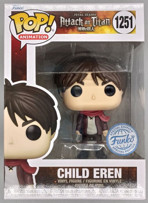 #1251 Child Eren - Attack on Titan Funko POP