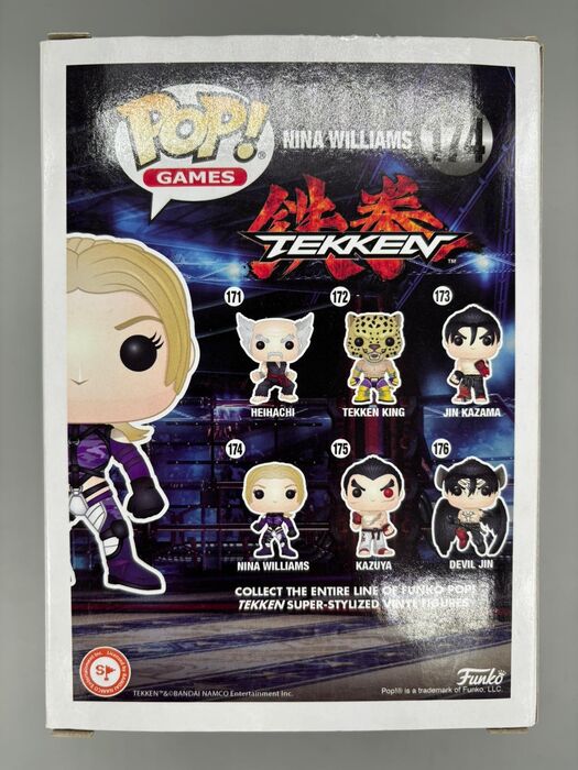 174 Nina Williams - Tekken - Box Damaged Funko POP