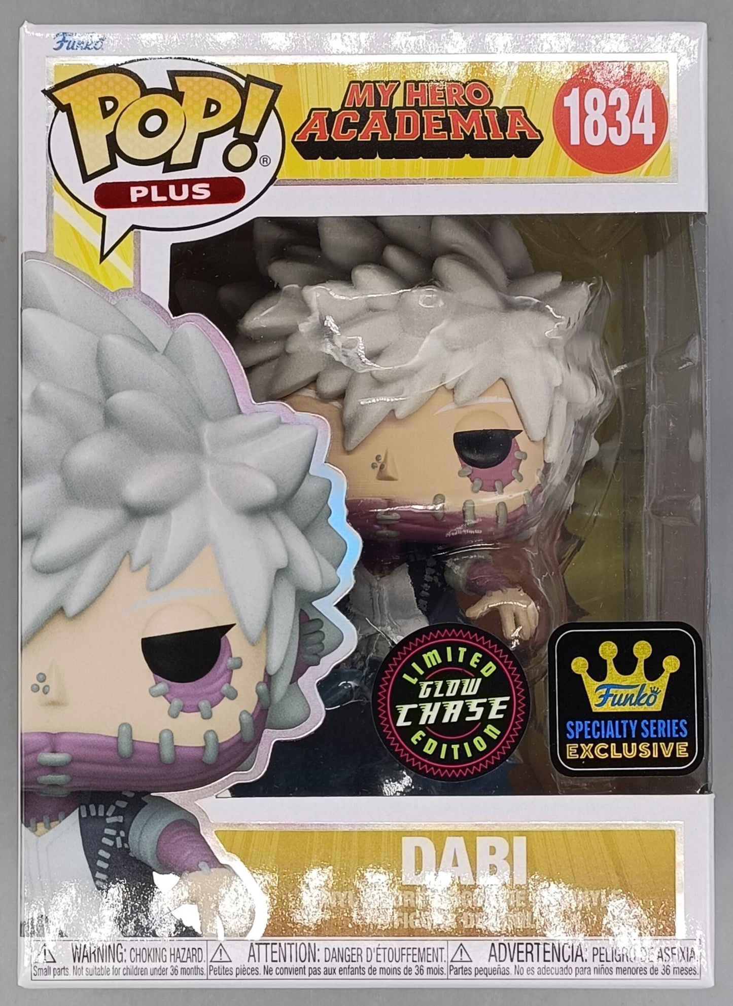 1834 Dabi - Glow Chase - My Hero Academia Funko POP - Brand New
