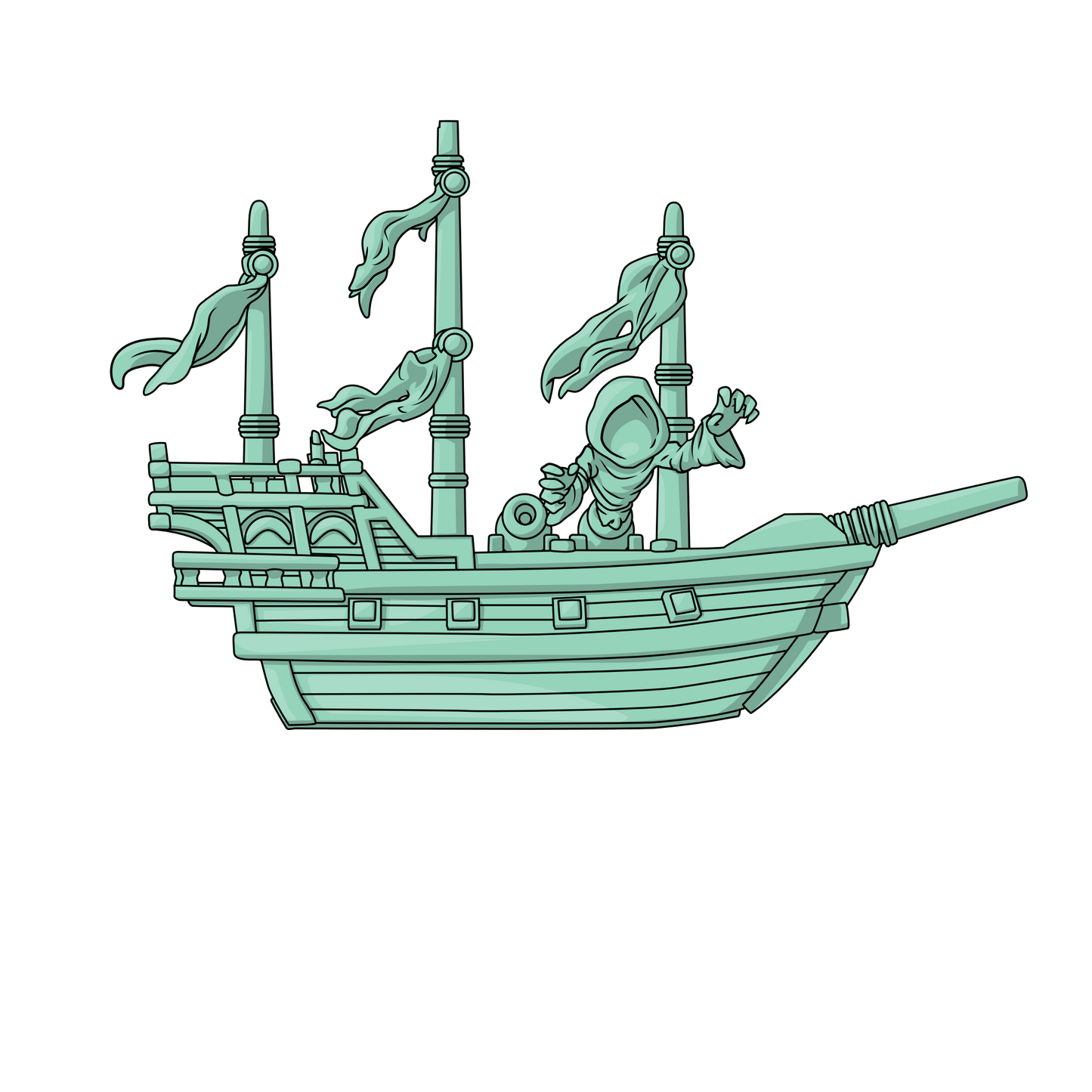 Youtooz Ghost Ship - Sea of Thieves