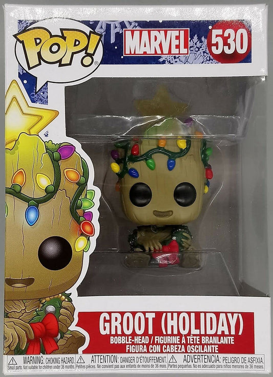 530 Groot (Holiday) Marvel Guardians of Galaxy Funko POP - Box Damaged