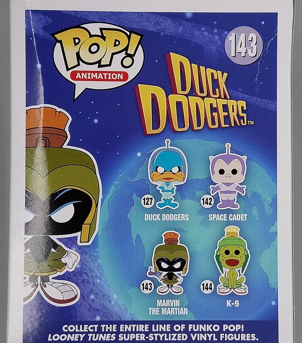 143 Marvin the Martian - Duck Dodgers - Funko POP - Box Damaged