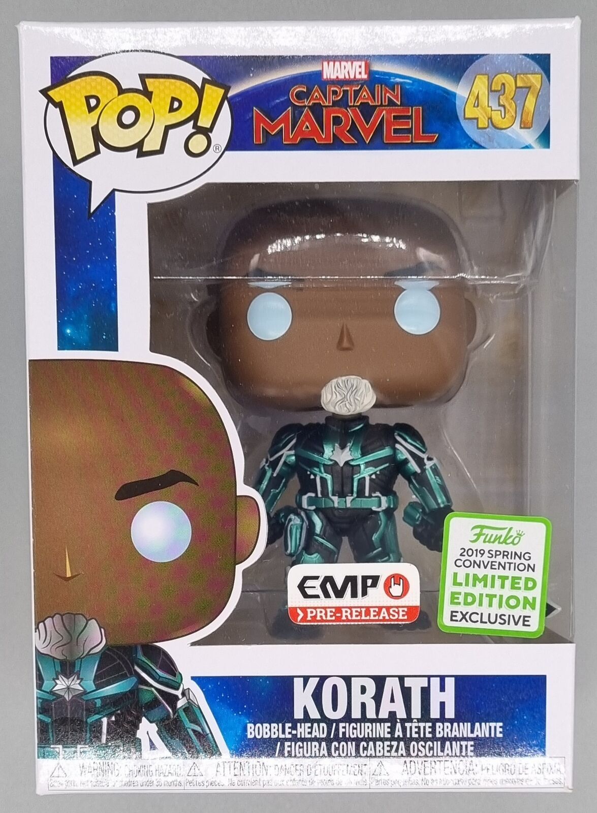#437 Korath (Starforce Suit) - Captain Marvel - 2019 Con Funko POP
