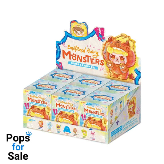QKid: Emotional Hairy Monsters Series Blind Box figure 12 - 14 cm Display (6)