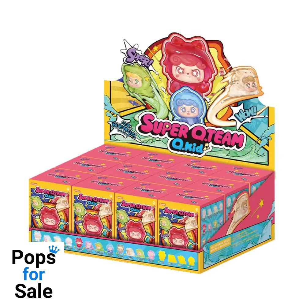 QKid: Super Q. Team Mini Series Blind Box figure 5 cm Display (12) Mini-figures