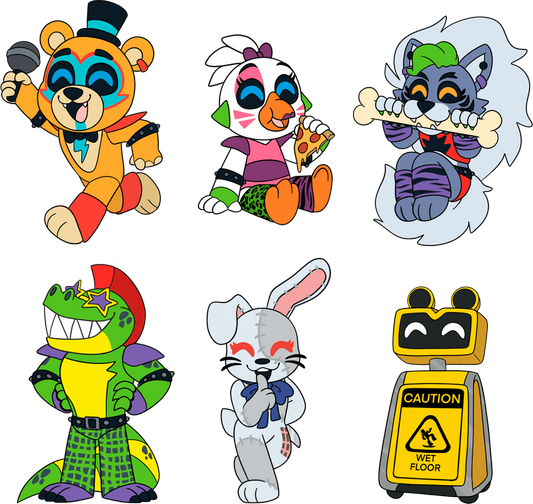 Youtooz - FNAF Security Breach Pin Set