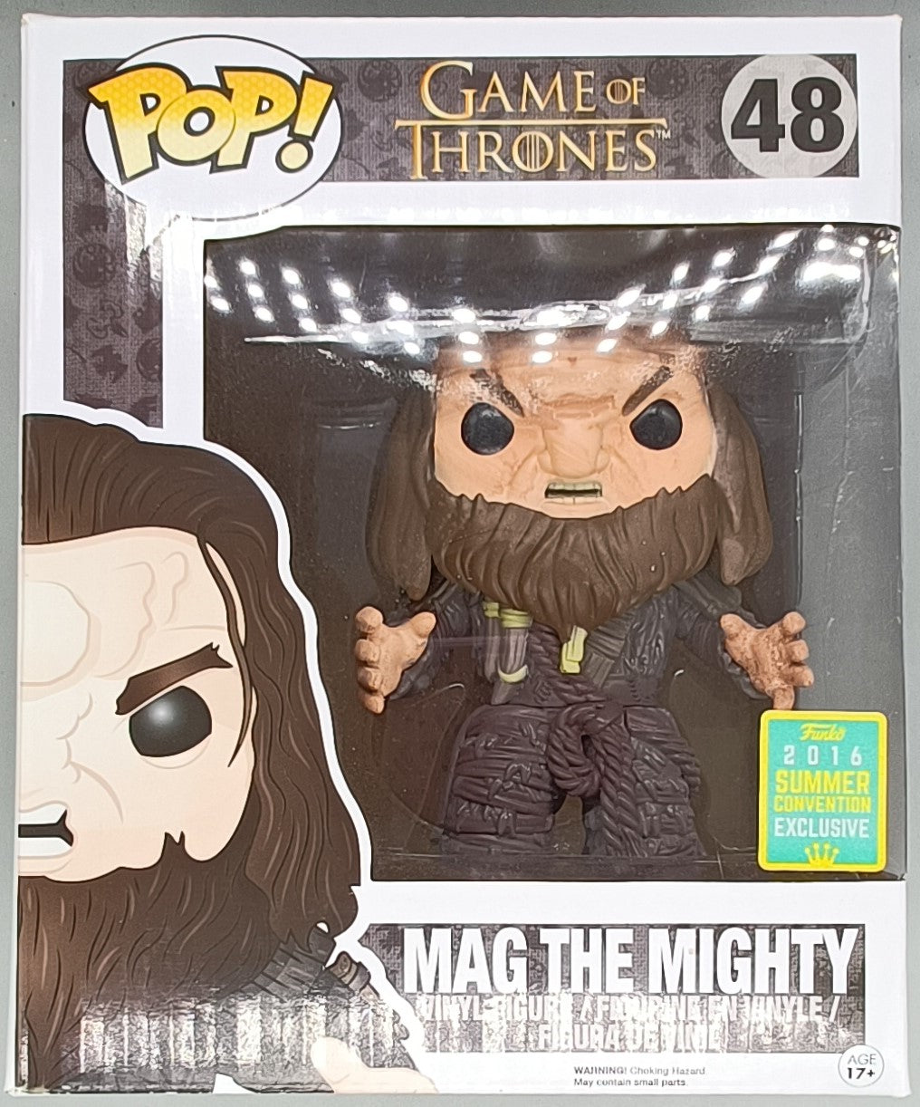 #48 Mag the Mighty - 6 Inch - Game of Thrones 2016 Con Funko POP