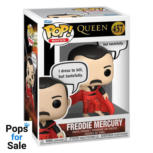 Queen POP! Rocks Vinyl Figur Freddie Mercury (I Dress to Kill) 9 cm