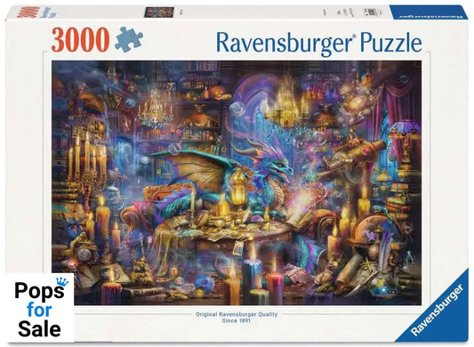 Ravensburger Jigsaw Puzzle Dragon's Library (3000 pieces)