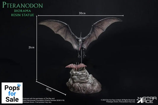 Ray Harryhausen Diorama 1/8 Pteranodon 22 cm