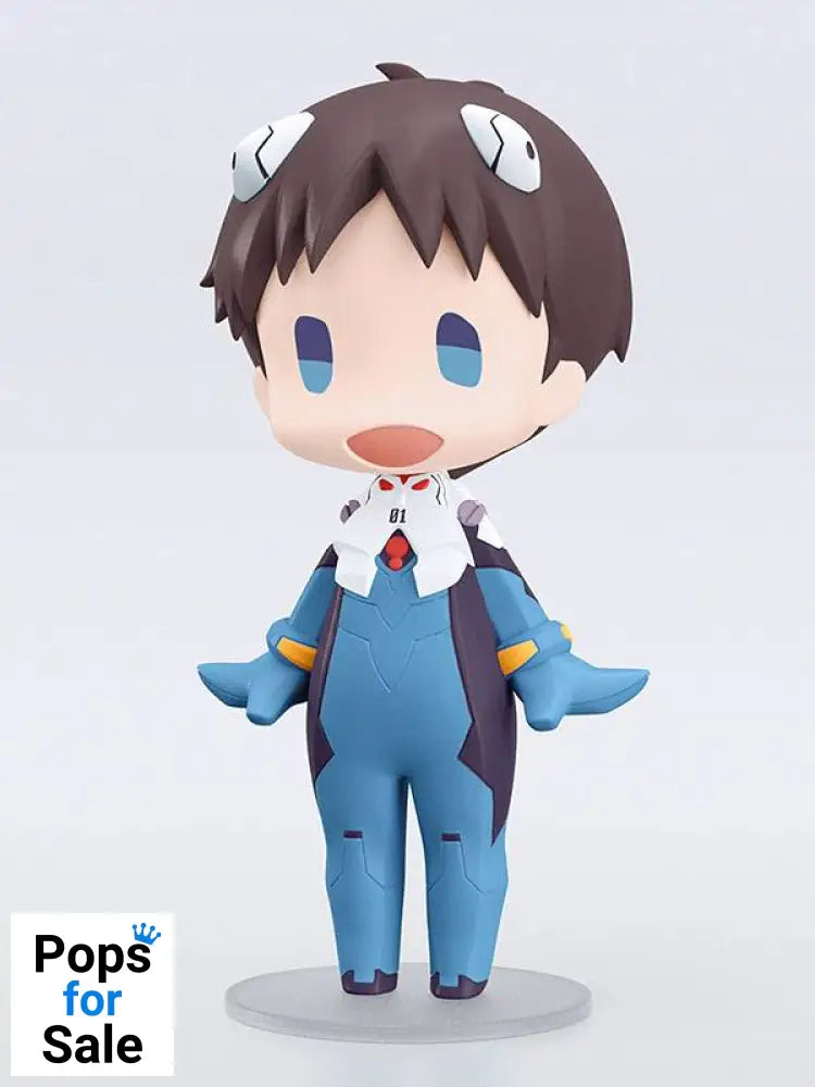 Rebuild of Evangelion HELLO! GOOD SMILE Action Figure Shinji Ikari 10 cm Action figures