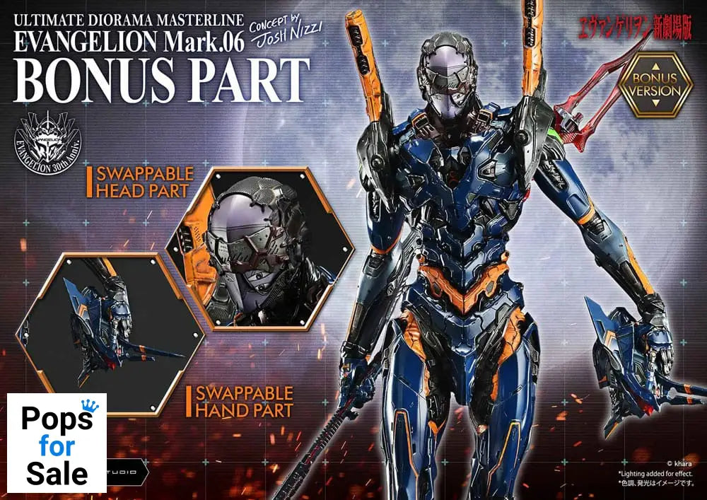 Rebuild of Evangelion Ultimate Diorama Masterline Series Statue Mark.06 Bonus Version (Concept By Josh Nizzi) 91 cm