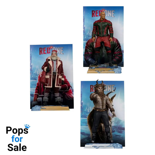 Red One Movie Maniacs PVC Statue Assortment (6)