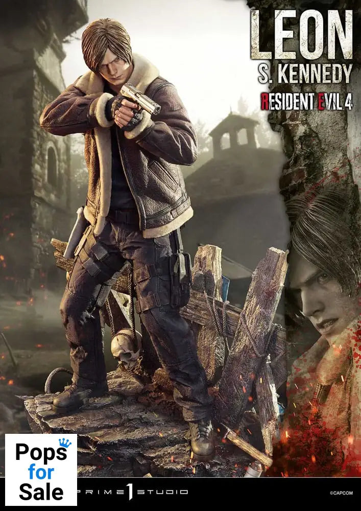 Resident Evil 4 Ultimate Premium Masterline Series Statue 1/4 Leon S. Kennedy Bonus Ver. 64 cm Statues
