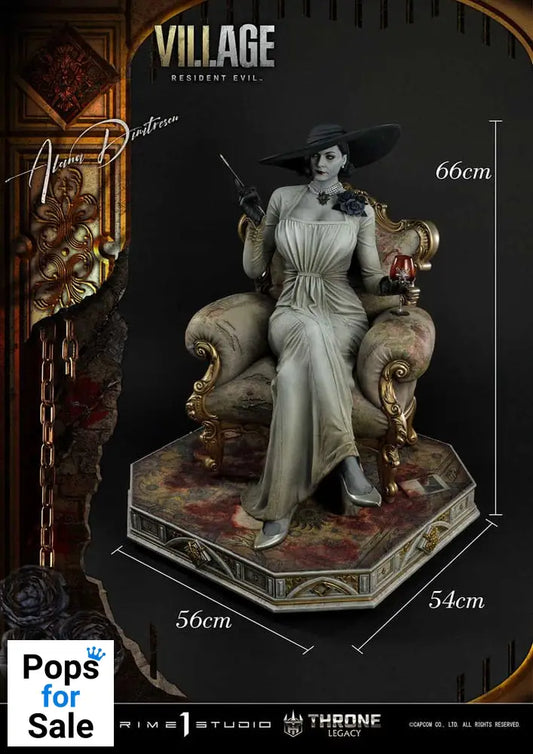 Resident Evil Village Throne Legacy Collection Statue 1/4 Alcina Dimitrescu 66 cm