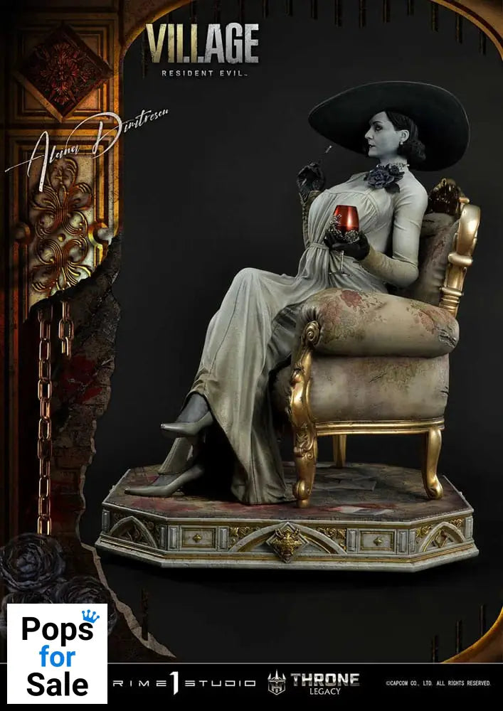 Resident Evil Village Throne Legacy Collection Statue 1/4 Alcina Dimitrescu 66 cm
