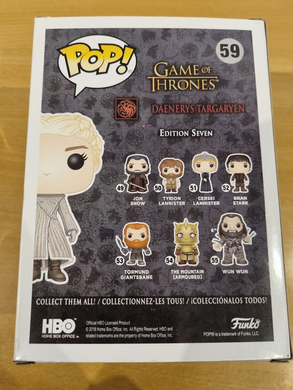 #59 Daenerys Targaryen (Beyond the Wall) Game of Thrones Funko POP