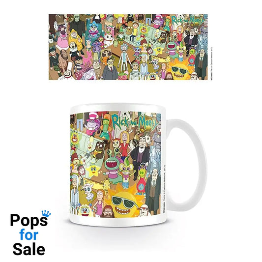Rick and Morty Mug Characters