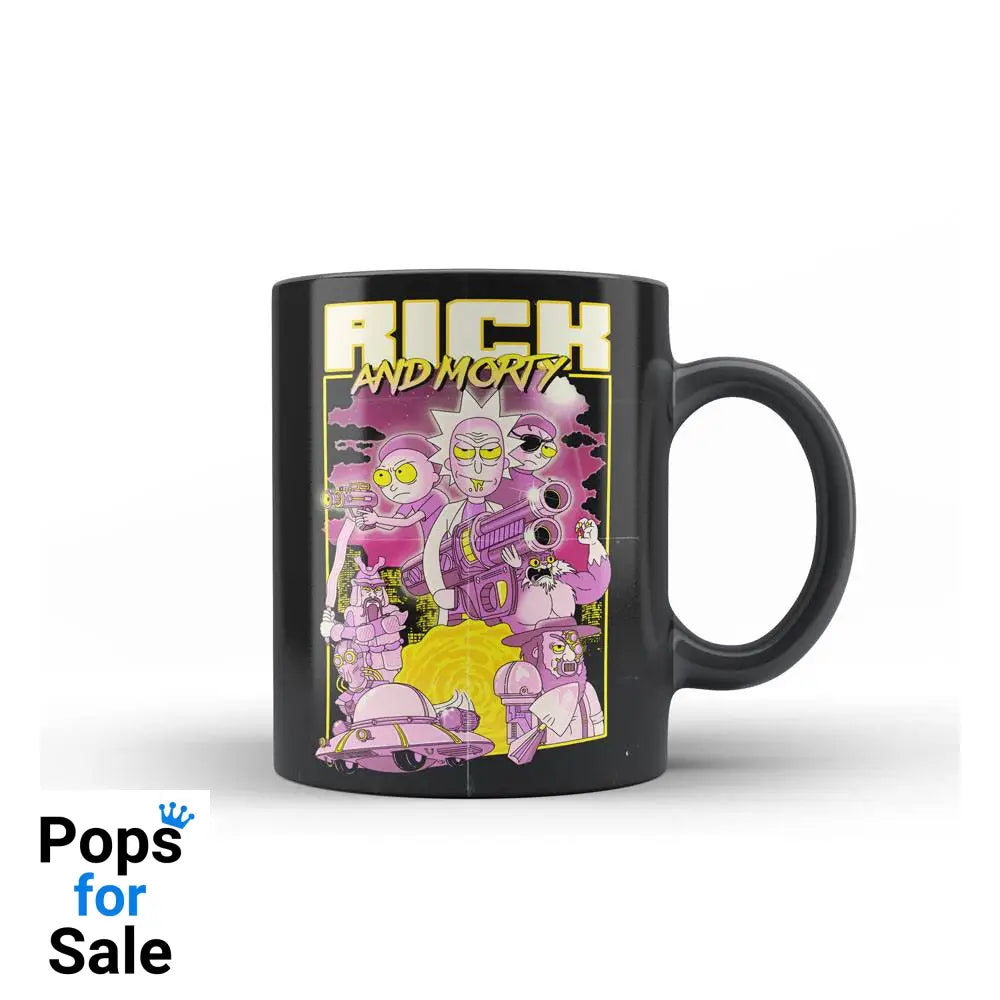 Rick & Morty Mug Retro Poster