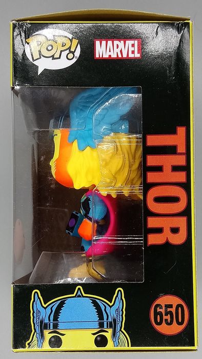 #650 Thor (Blacklight) - Marvel - Box Damaged Funko POP