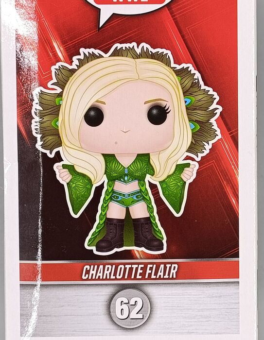 #62 Charlotte Flair - WWE - Box Damaged Funko POP