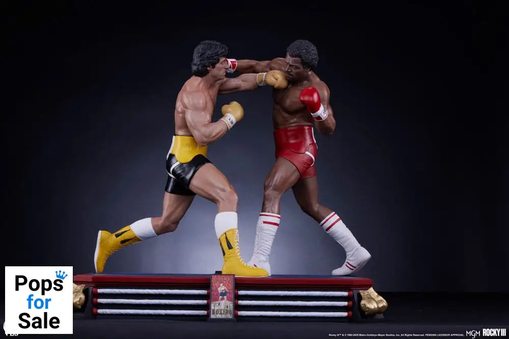 Rocky III Diorama 1/4 Statue Rocky Balboa & Apollo Creed 48 cm Statues
