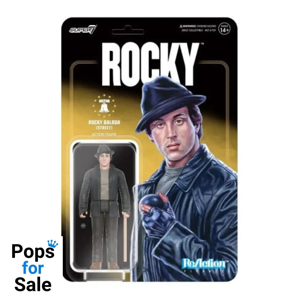 Rocky ReAction Action Figure Wave 03 Rocky Street (Rocky I) 10 cm Action figures