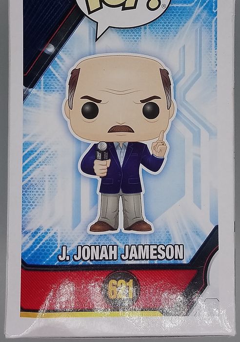 #621 J. Jonah Jameson - Marvel Spider-Man - Box Damaged Funko POP