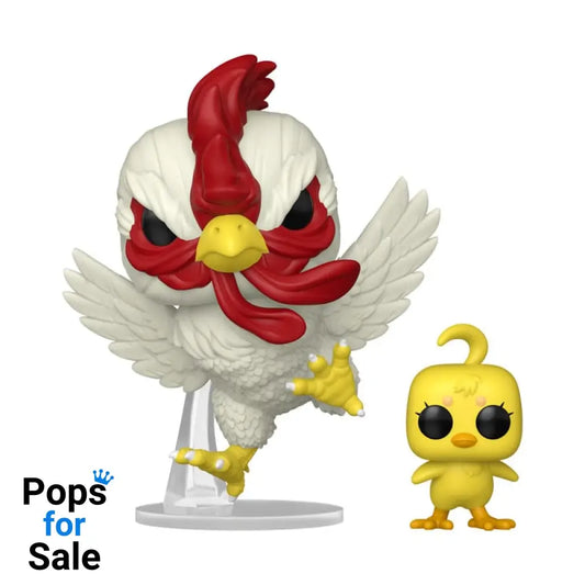 Rooster Fighter POP!&Buddy Vinyl Figure Keiji & Piyoko 9 cm