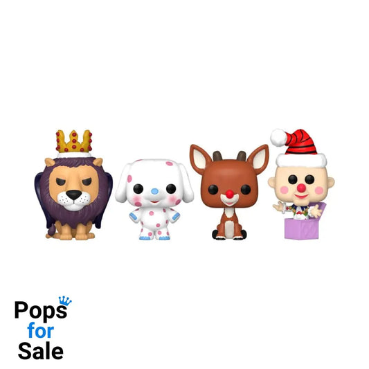 Rudolph Holiday 2024 Pocket POP! Vinyl Keychains 4-Pack Tree Holiday Box 4 cm