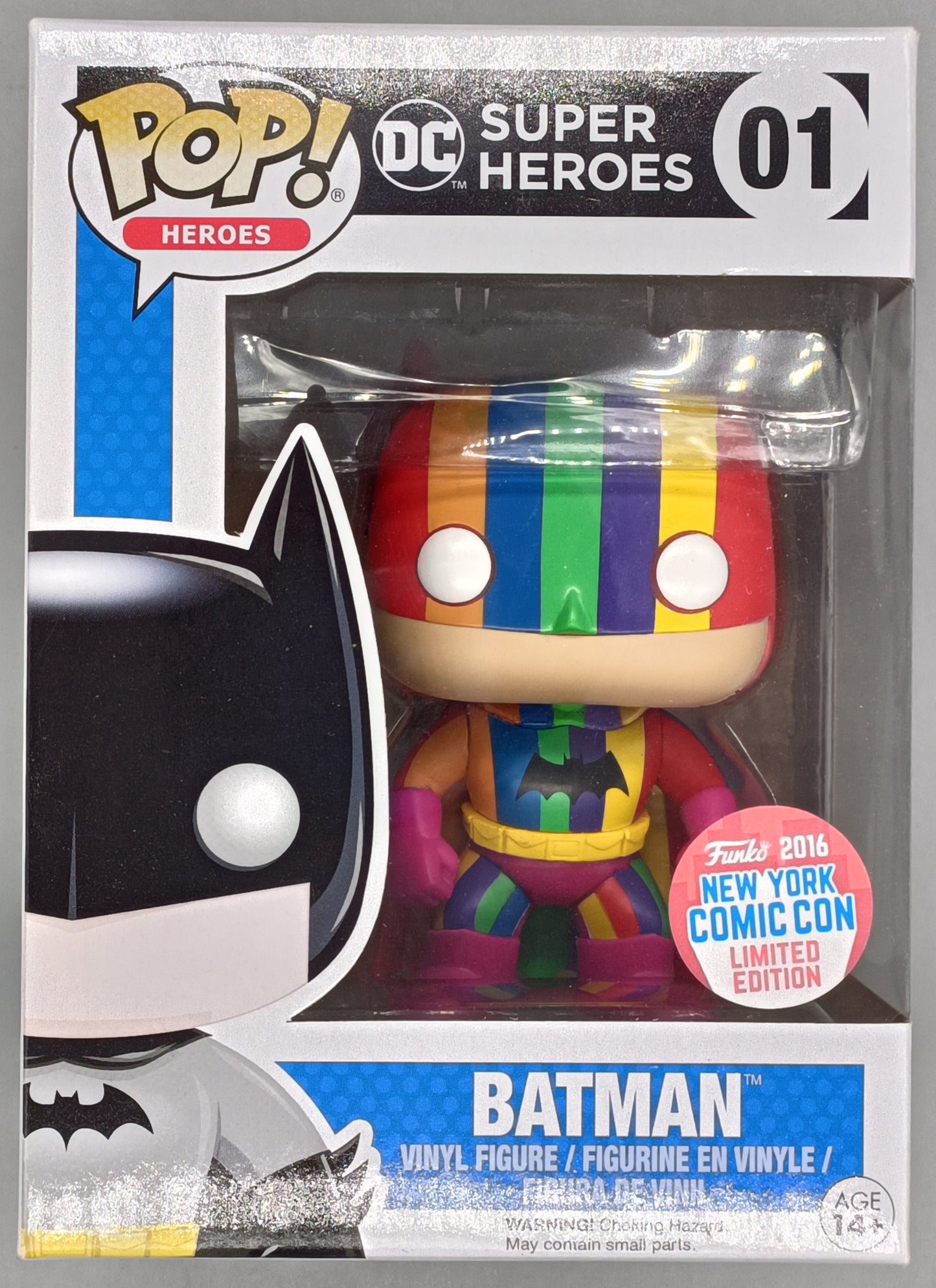 #01 Batman (Rainbow) - DC - 2016 Con Funko POP