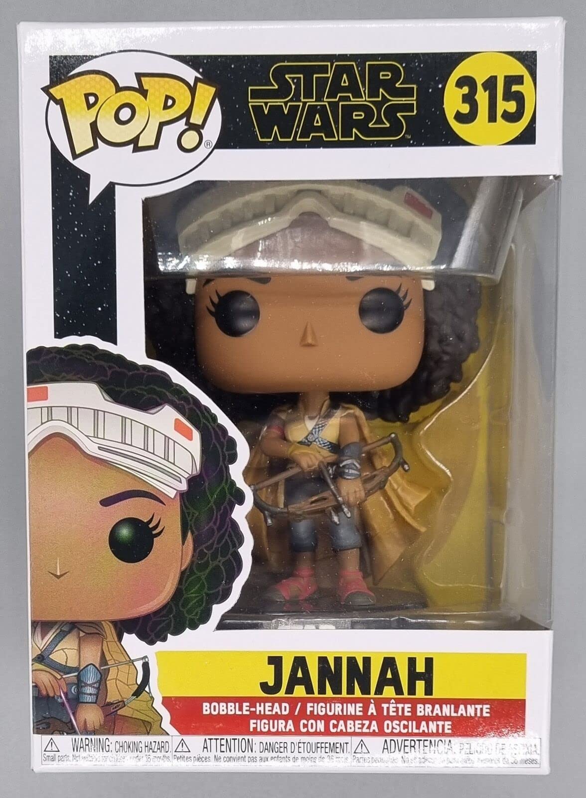 315 Jannah - Star Wars - The Rise of Skywalker - Funko POP - Box Damaged