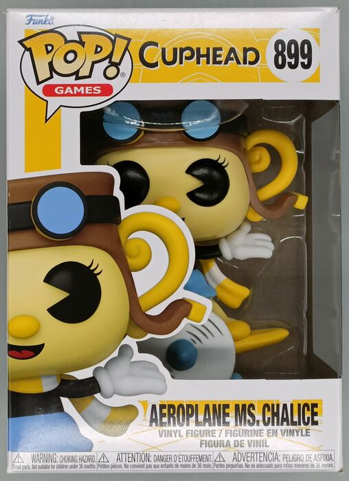 #899 Aeroplane Ms. Chalice - Cuphead Funko POP