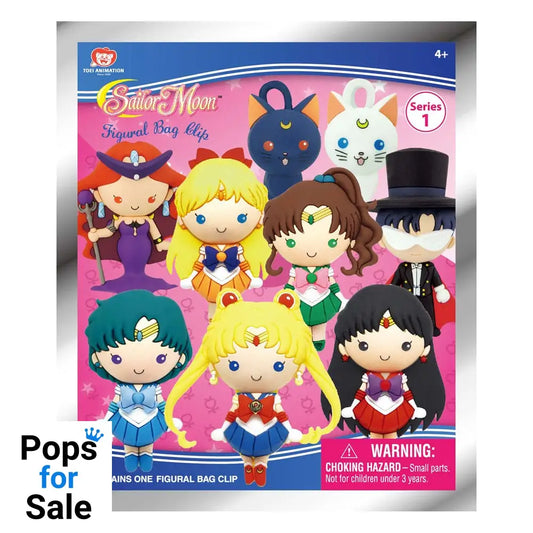 Sailor Moon 3D PVC Bag Clips Series 1 Display (24)