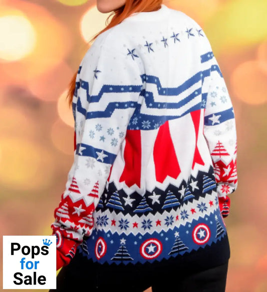 Sam Wilson Captain America Christmas Jumper (Size XS)