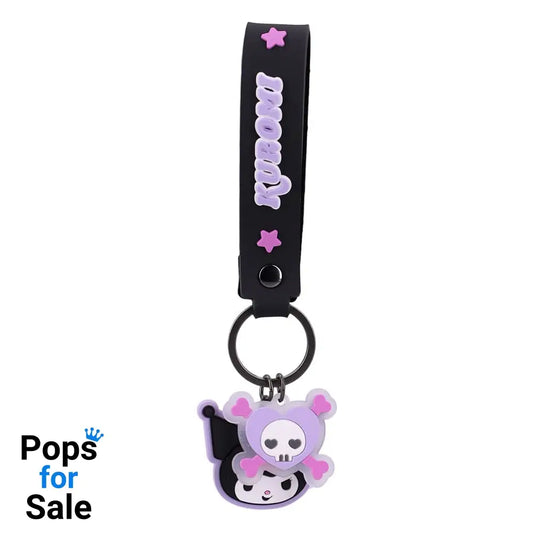 Sanrio Key Chain Hello Kitty & Friends FunKey Chains Black