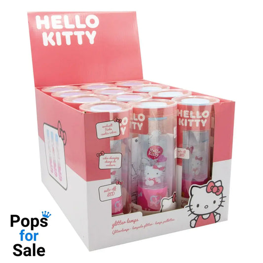 Sanrio LED Glitter Lamps Hello Kitty 15 cm Display (12)