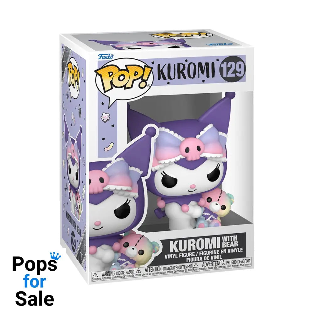 Sanrio POP!&Buddy Animation Vinyl Figures Kuromi w/ Bear 9 cm