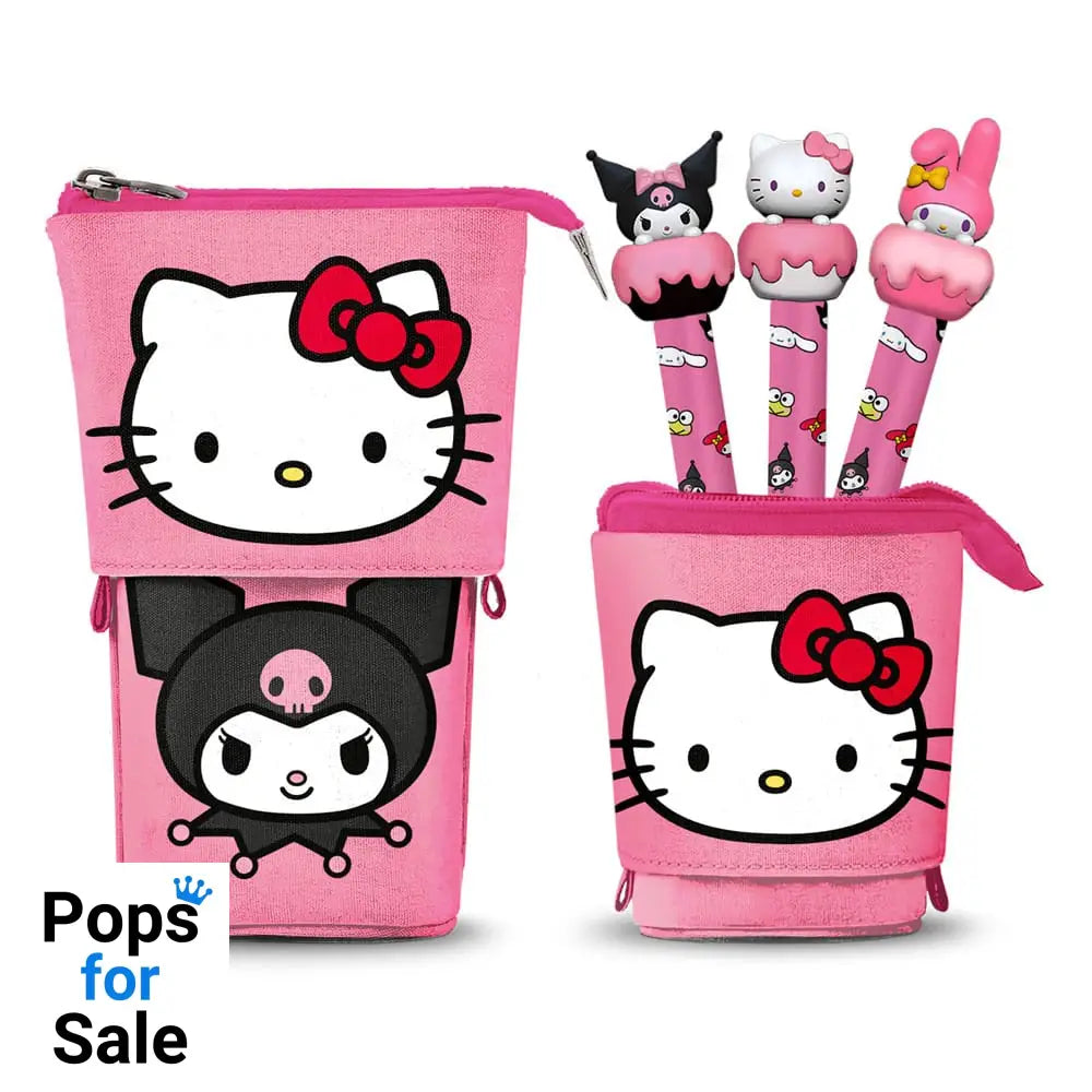 Sanrio Pop Up Pencil with 3 Erasable Gel Pens Stationery