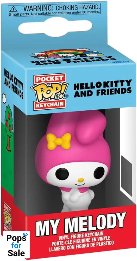 Sanrio POP! Vinyl Keychains 4 cm My Melody Display (12)