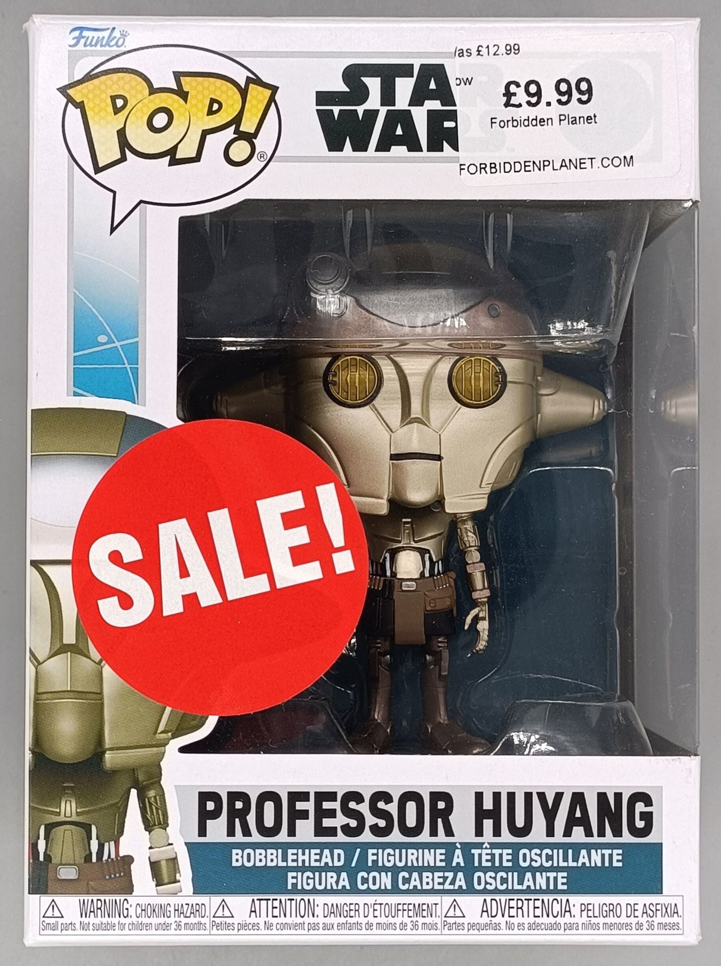652 Professor Huyang - Star Wars Ahsoka - Funko POP - Box Damaged